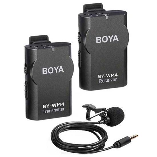 Беспроводная микрофонная система Boya BY-WM4