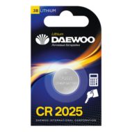 Батарейка литиевая DAEWOO CR2025 дисковая
