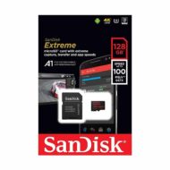 Карта памяти micro SDXC 128Gb Sandisk Extreme Pro 10 UHS-I U3 V30 A1 + адаптер (100/90 MB/s)