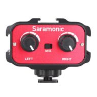 Микрофонный аудио микшер 2 in 1out Saramonic SR-AX100