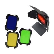 Шторки с цветными фильтрами и сотами GODOX BD-07 для AD200
