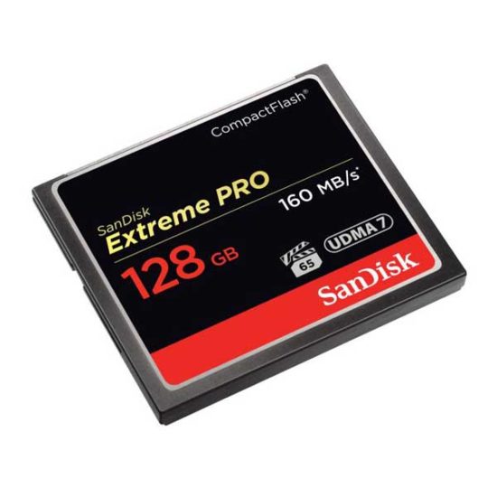 Карта памяти CF 128Gb Sandisk Extreme Pro (160/150 Mb/s)