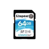 Карта памяти SDXC 64Gb Kingston Canvas Go UHS-I U3 V30 (90/45 Mb/s)