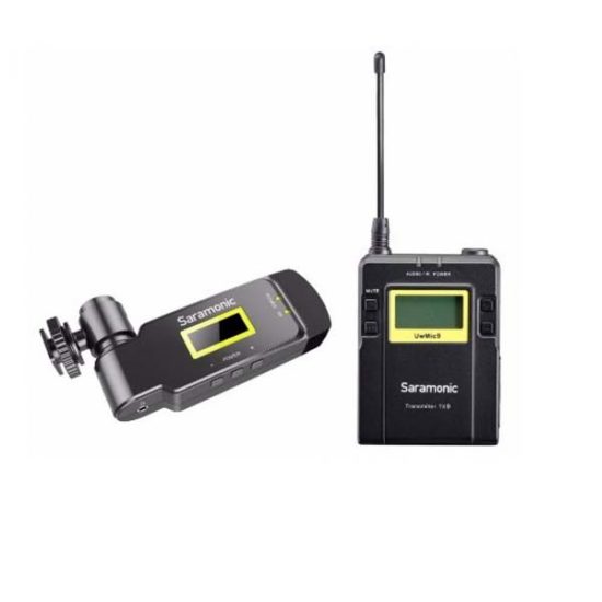 Петличная радиосистема UHF Saramonic UwMic9 TX9+RX-XLR9 (1TX+1RX) приемник с XLR входом