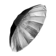 Зонт Hylow параболический 16 спиц 180 см серебро на отражение