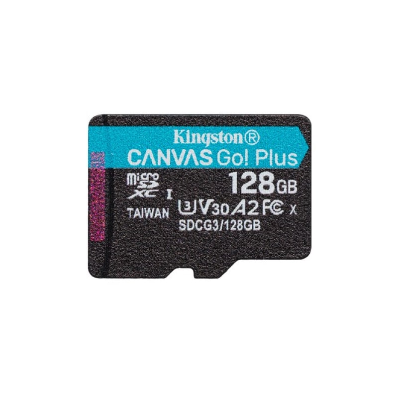 Карта памяти microSDXC 128Gb Kingston Canvas Go Plus UHS-I U3 V30 A2 (170/90 Mb/s) — изображение 3