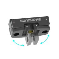 Адаптер переходник Sunnylife для DJI OSMO Action 3/4/5 PRO/360 на крепление GoPRO и 1/4" (AD691D)