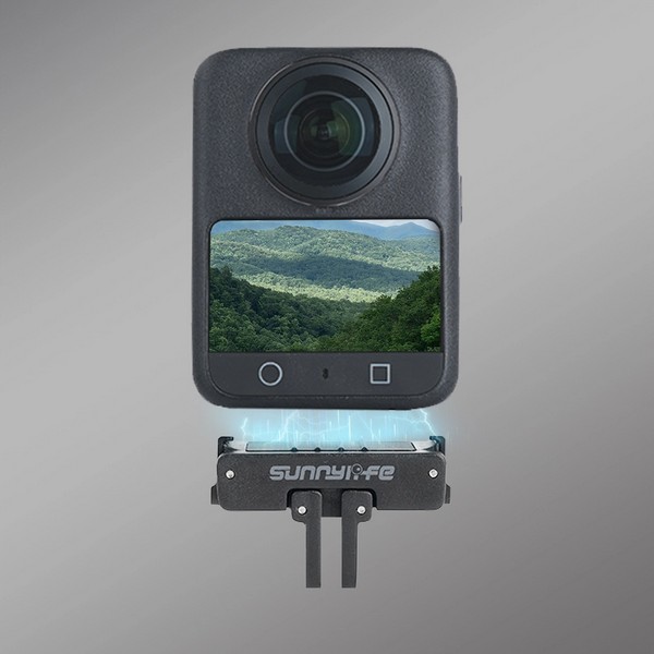 Адаптер переходник Sunnylife для DJI OSMO Action 3/4/5 PRO/360 на крепление GoPRO и 1/4" (AD691D) — изображение 2