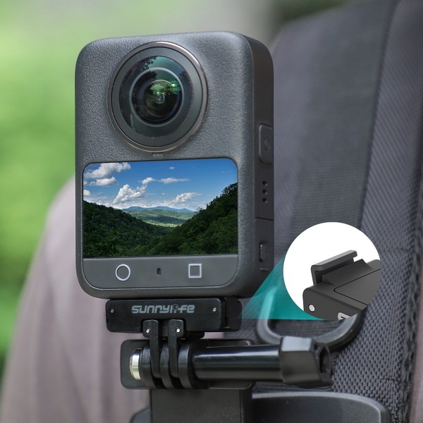 Адаптер переходник Sunnylife для DJI OSMO Action 3/4/5 PRO/360 на крепление GoPRO и 1/4" (AD691D) — изображение 4