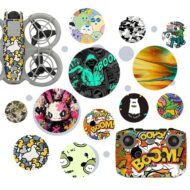 Комплект стикеров Sunnylife на коптер и пульт DJI NEO (NE-TZ870)