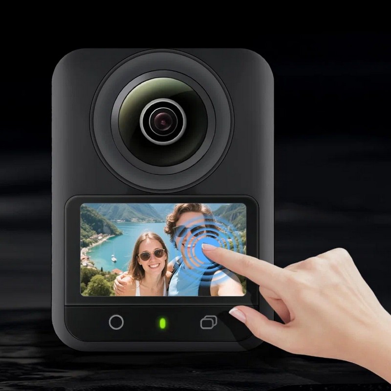 Комплект защитных стекол TELESIN для DJI Osmo 360 2 шт (S6-FLM-22-TDJ) — изображение 3