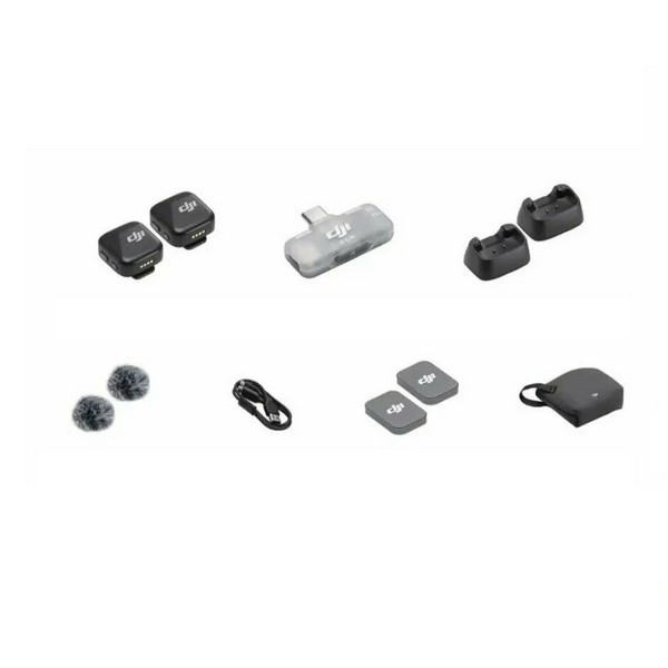 Радиосистема DJI MIC MINI (2TX + Type-C Series Mobile Receiver) — изображение 2