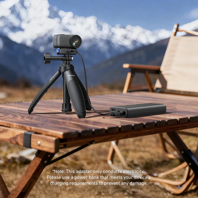 Адаптер переходник Sunnylife DJI OSMO NANO на крепление GoPRO и 1/4" с Type-C (S7-JBK-17-TDJ) — изображение 2