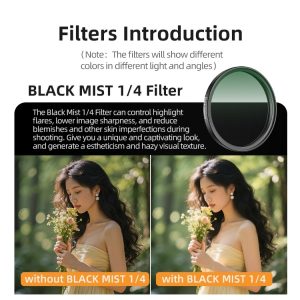 Фильтр Sunnylife Black Mist 1/4 DJI OSMO ACTION 6 (OA6-FI104-D)