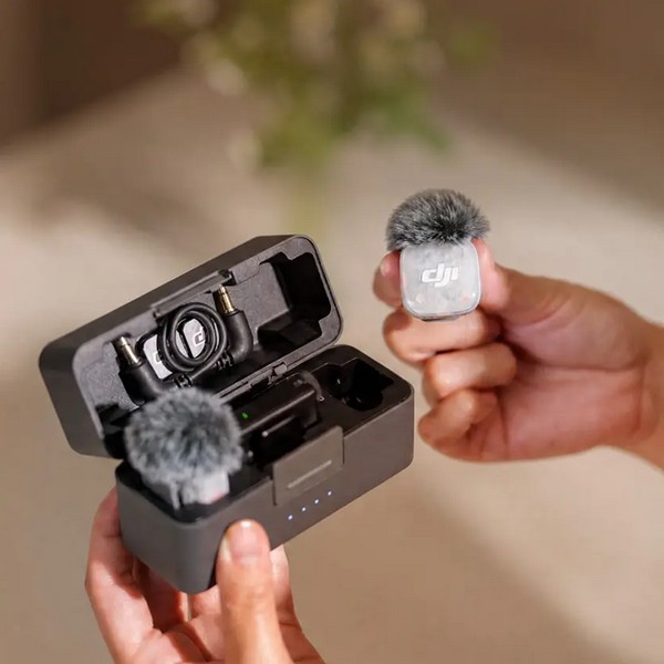 Радиосистема DJI MIC MINI 2S (2TX+1RX+Charging Case+сменные панели 10 шт) — изображение 4