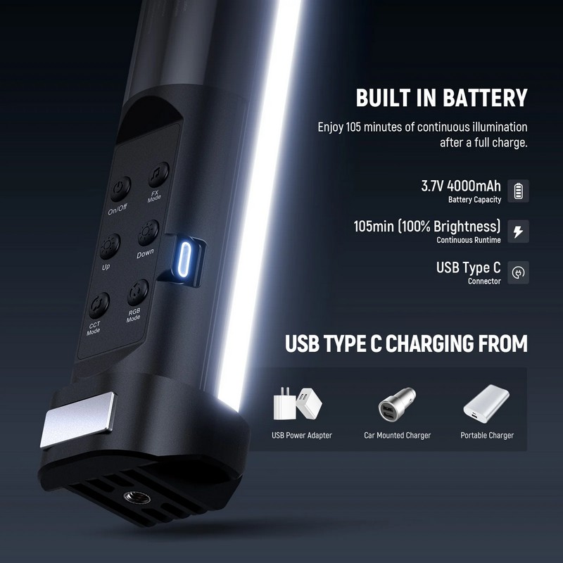 Осветитель Neewer SL50 RGB — изображение 6