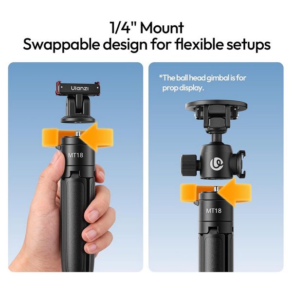 Штатив-монопод Ulanzi MT-18 для DJI Osmo Nano / Action 6 — изображение 2